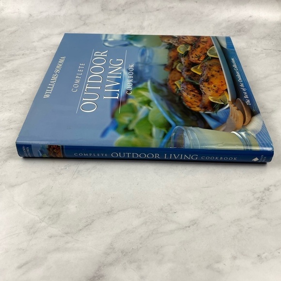 Williams Sonoma Complete Outdoor Living Cookbook Hardcover Recipe Book - Picture 2 of 4